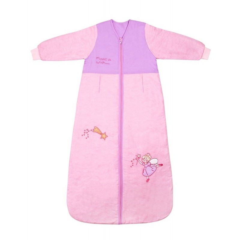 Sac de dormit cu maneca lunga Pink Fairy 3-6 ani 2.5 Tog :: Slumbersac